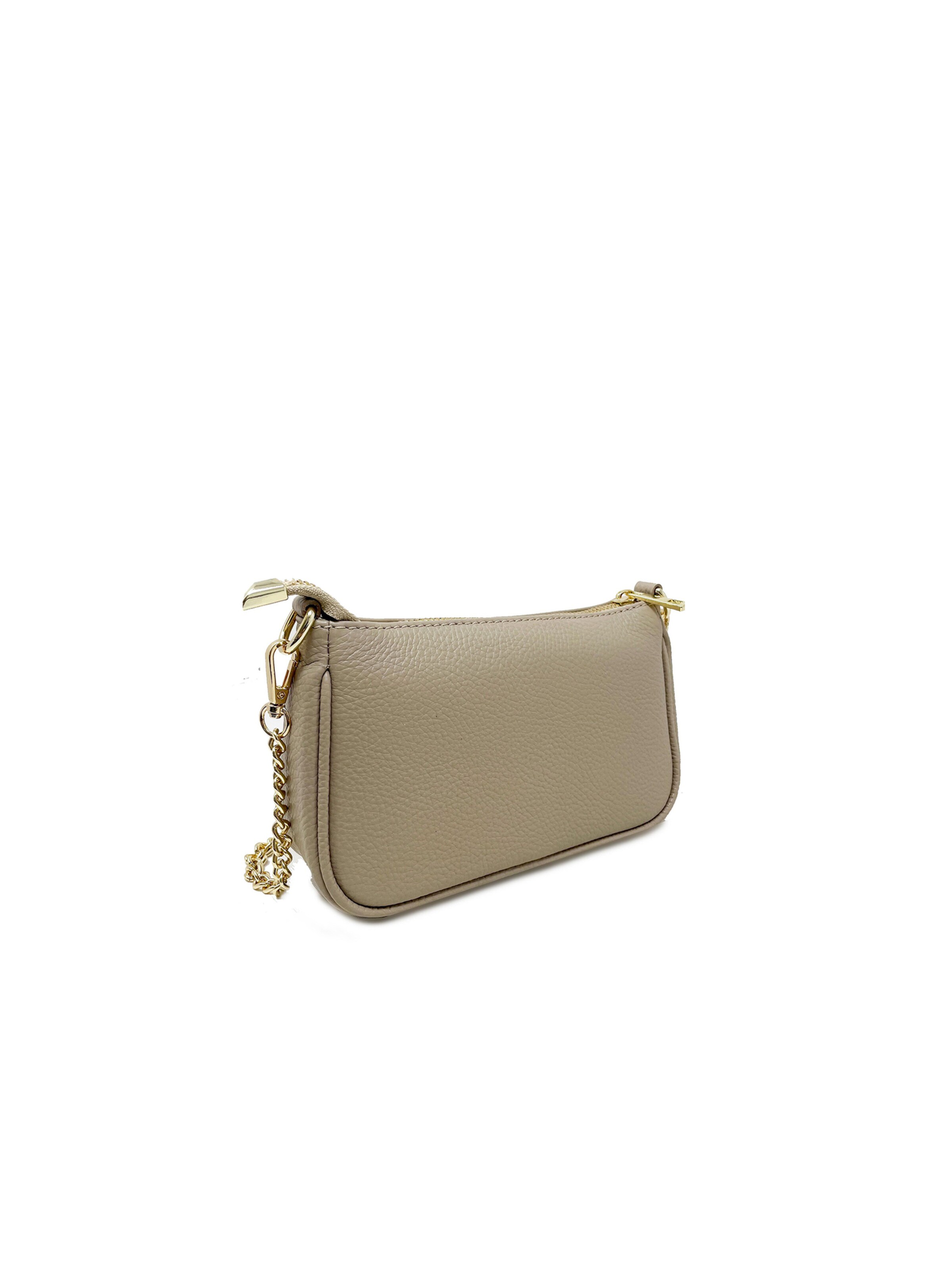 CHICCA BORSE Crossbody bag in Beige