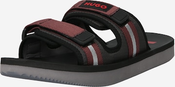 HUGO Red Mule 'Jens' in Grey: front