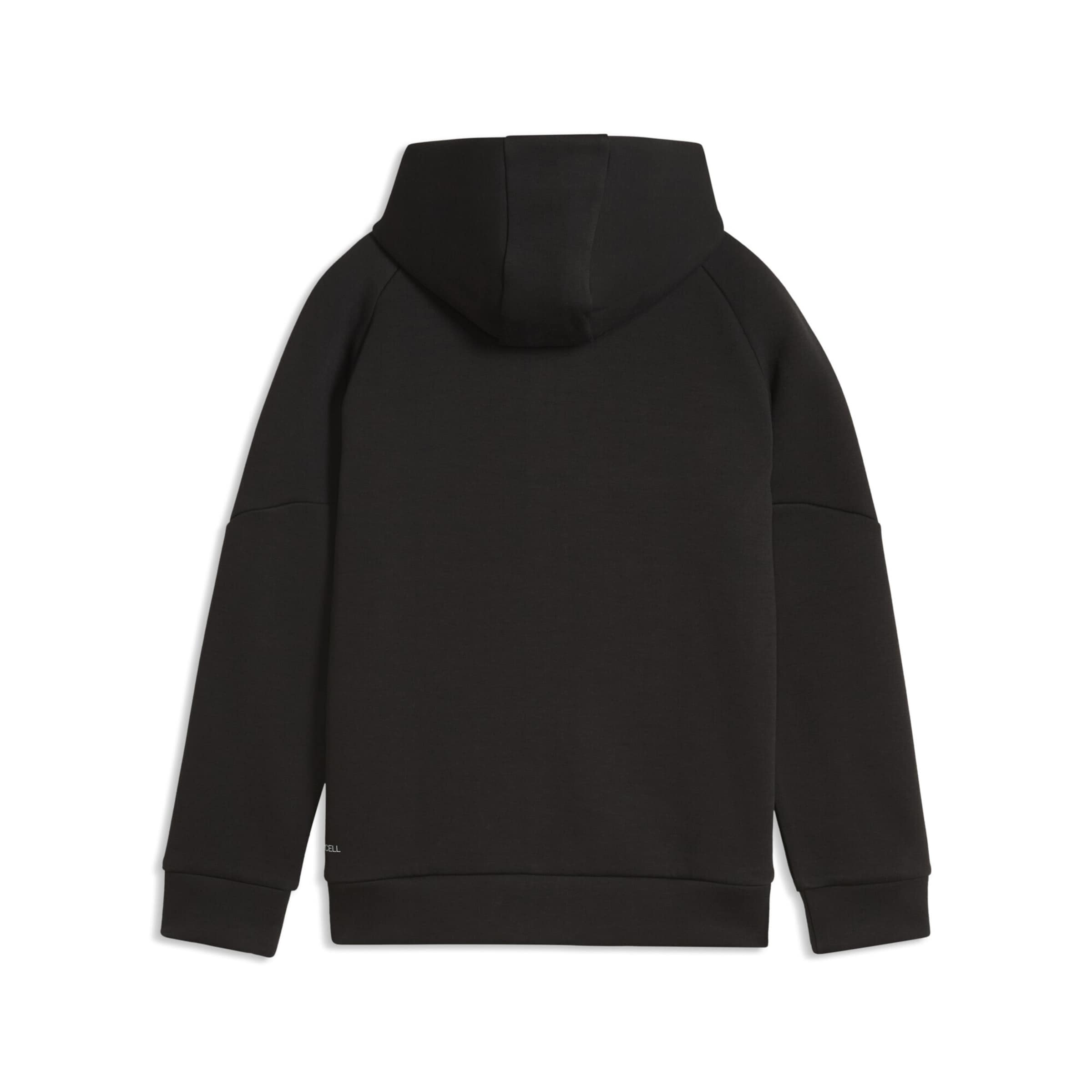 PUMA Sports sweat jacket 'Olympique De Marseille Pumatech' in Black
