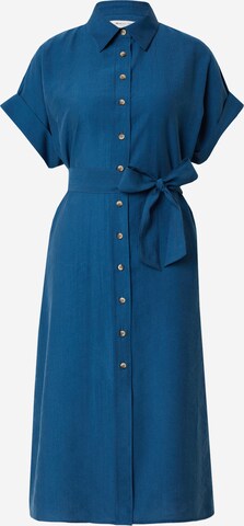 Maison 123 Платье-рубашка 'NAYAA' в Синий: спереди