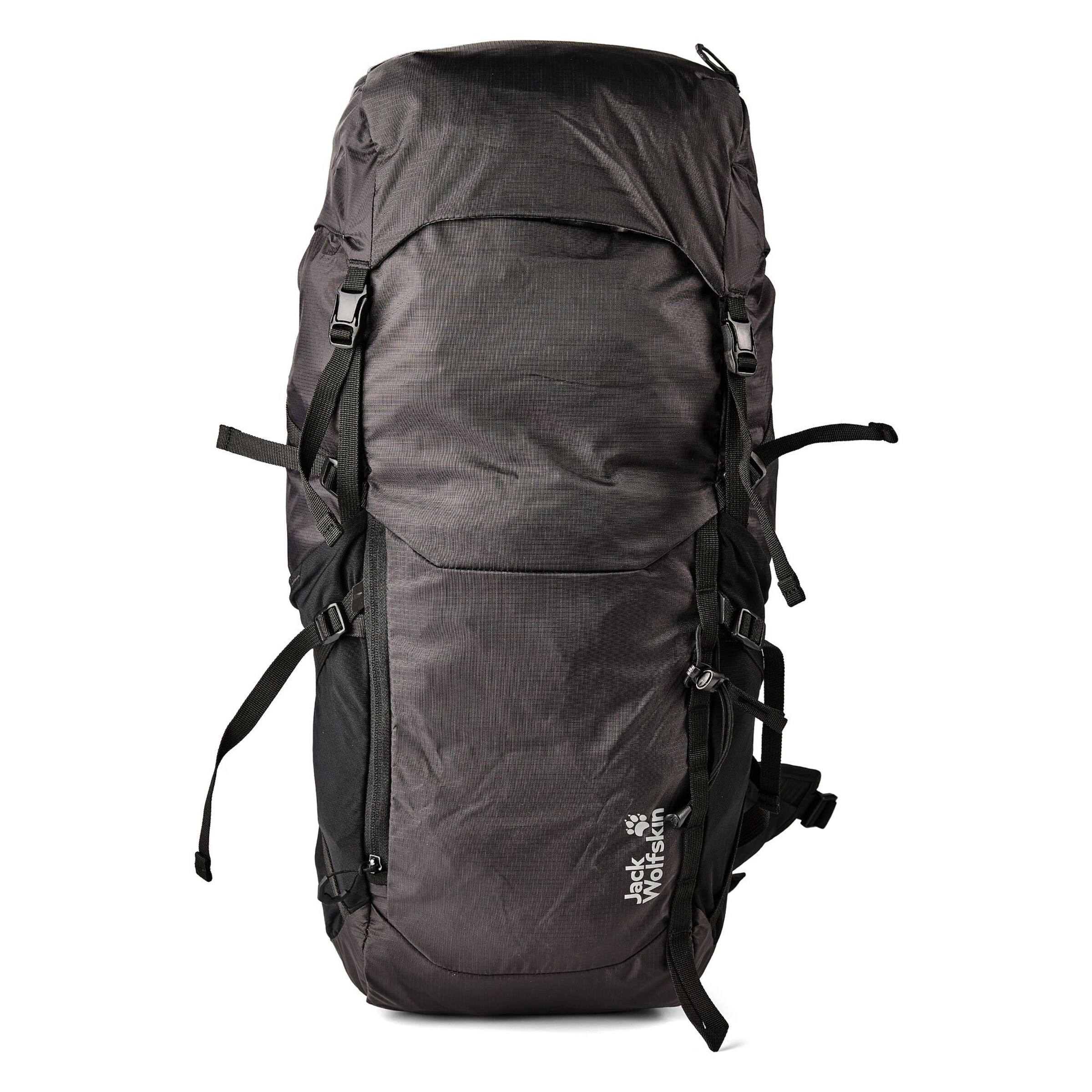 Zaino sportivo 'Echotrek' di JACK WOLFSKIN in grigio: frontale
