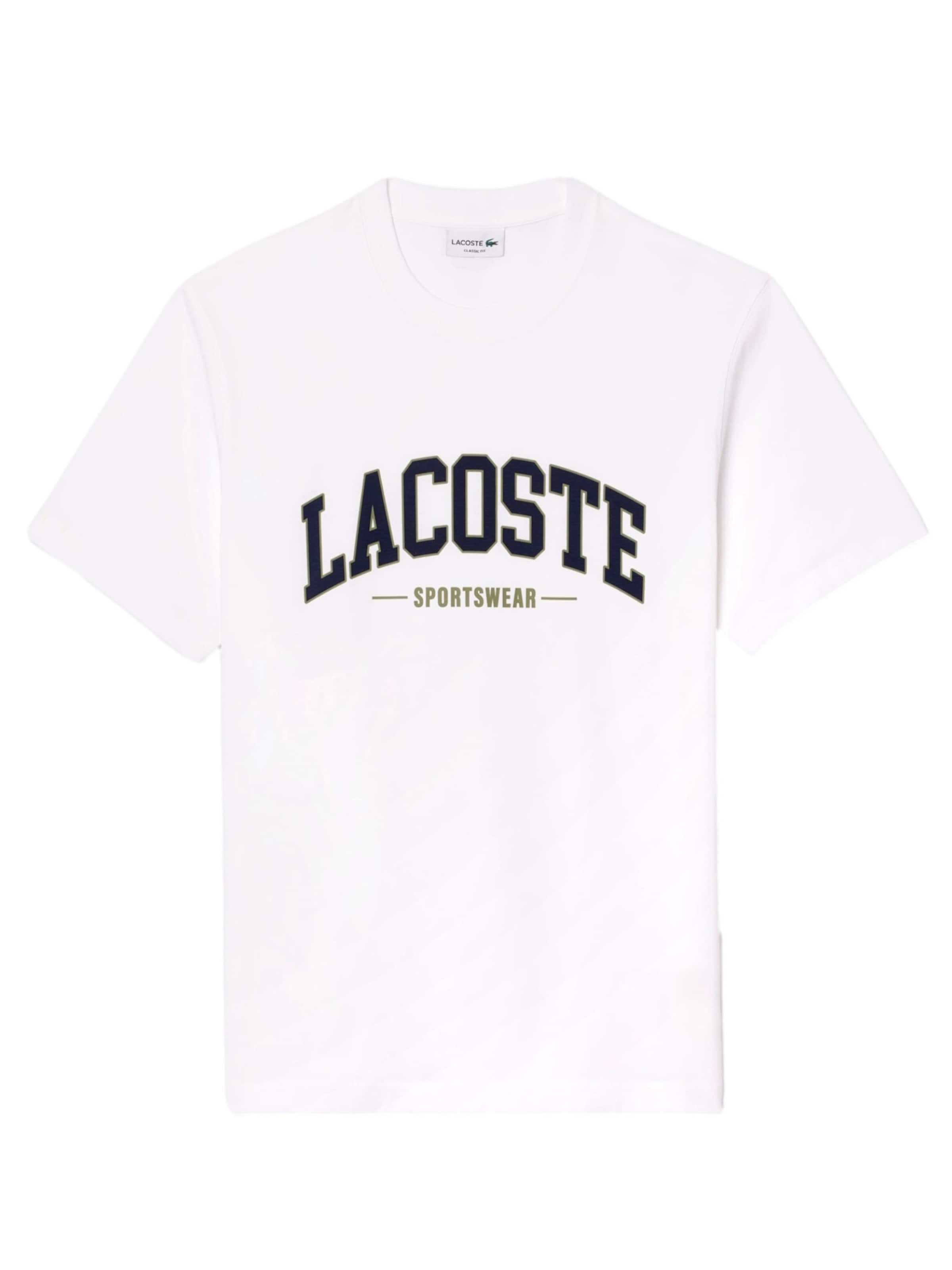 LACOSTE Bluser & t-shirts i hvid: forside
