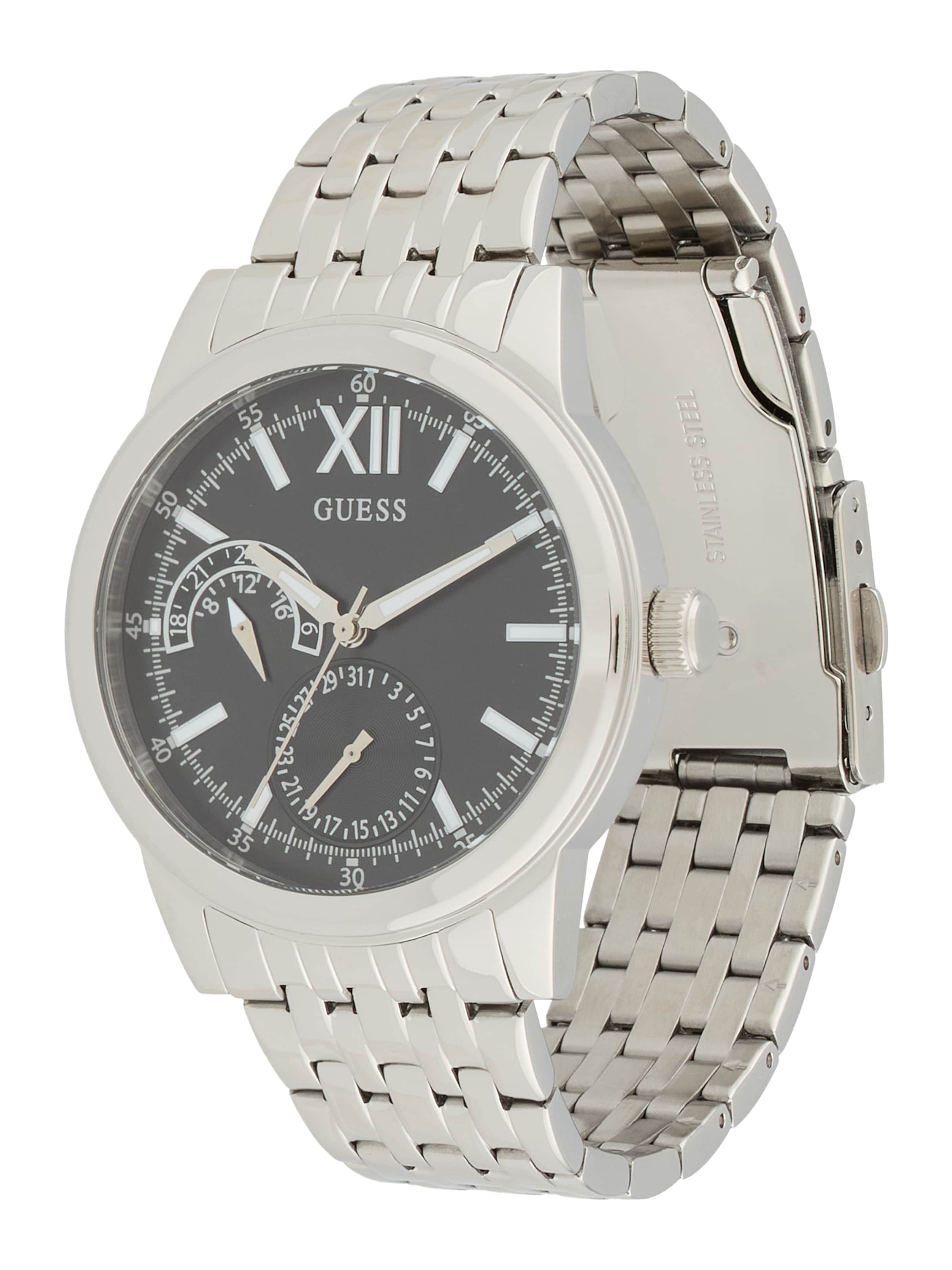GUESS Analog Watch 'Emerson' in Silver: front
