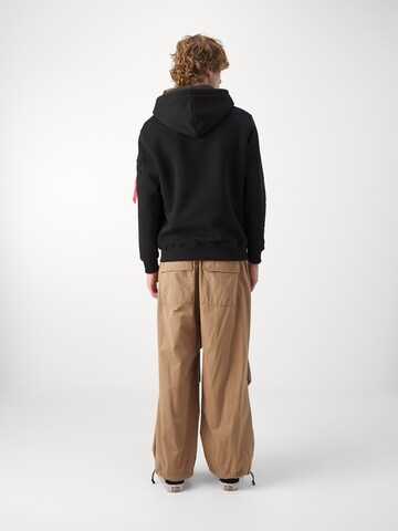 Sweat-shirt ALPHA INDUSTRIES en noir