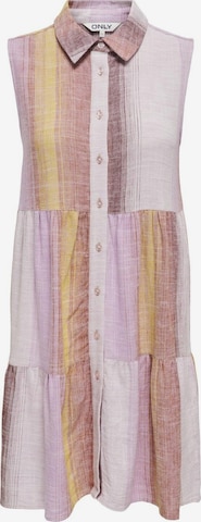 ONLY Sukienka koszulowa 'SIESTA' w kolorze różowy: przód