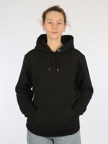 glore Sweatshirt ' Toni ' in Schwarz: Vorderseite