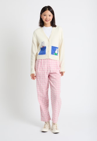 Chinti & Parker Cardigan 'Miffy Pocket Play' i beige