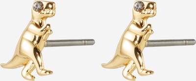COACH Boucles d'oreilles 'Rexy stud' en or / transparent, Vue avec produit