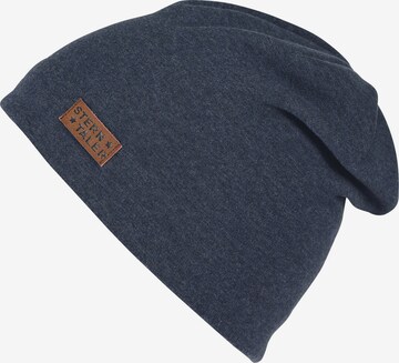 STERNTALER Beanie in Blue: front