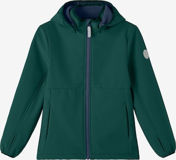 NAME IT Функциональная куртка 'Malta' в Зеленый: спереди