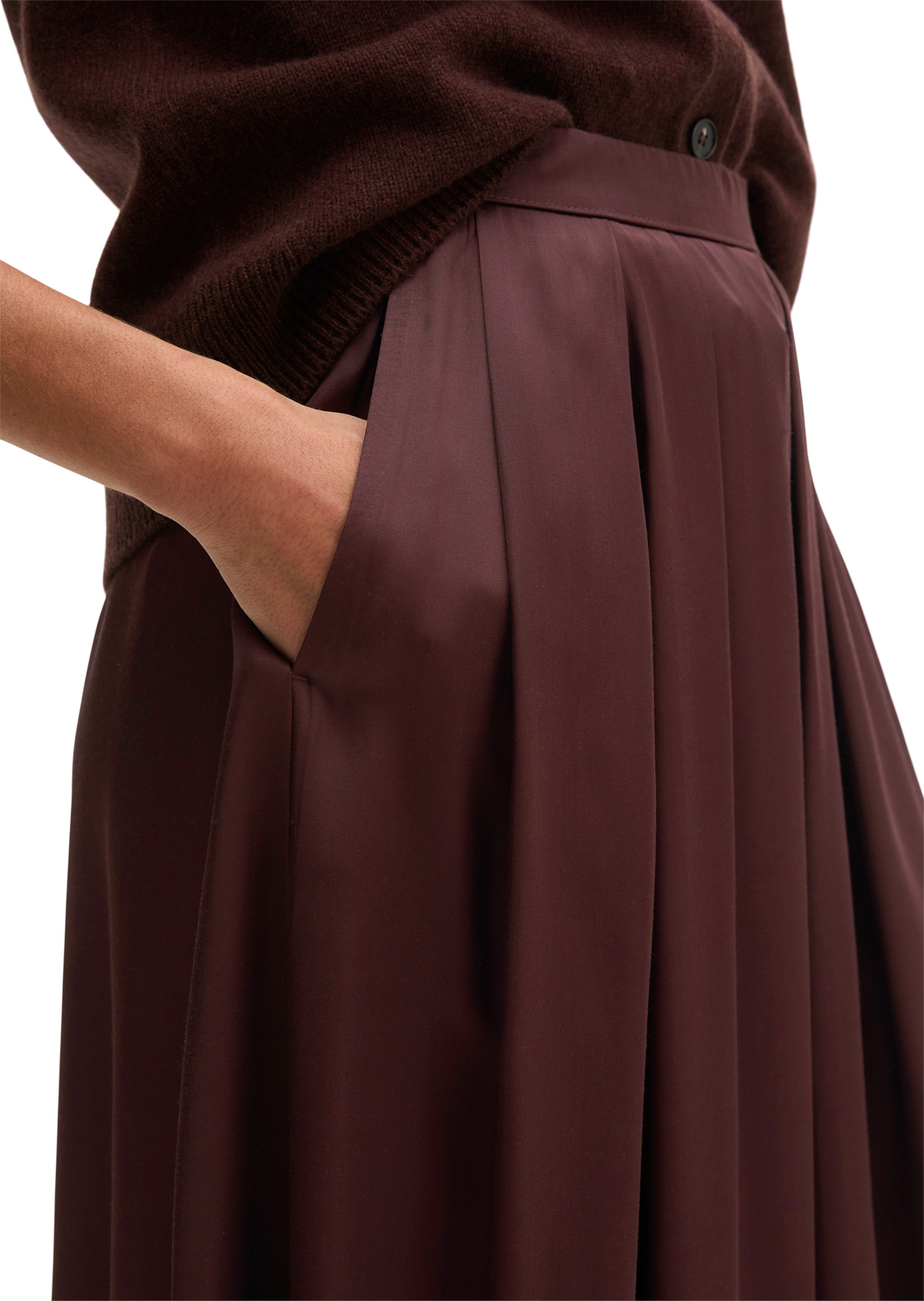 Marc O'Polo Skirt in Red: side