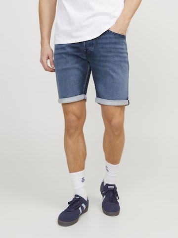 JACK & JONES - Regular Calças de ganga em azul: frente