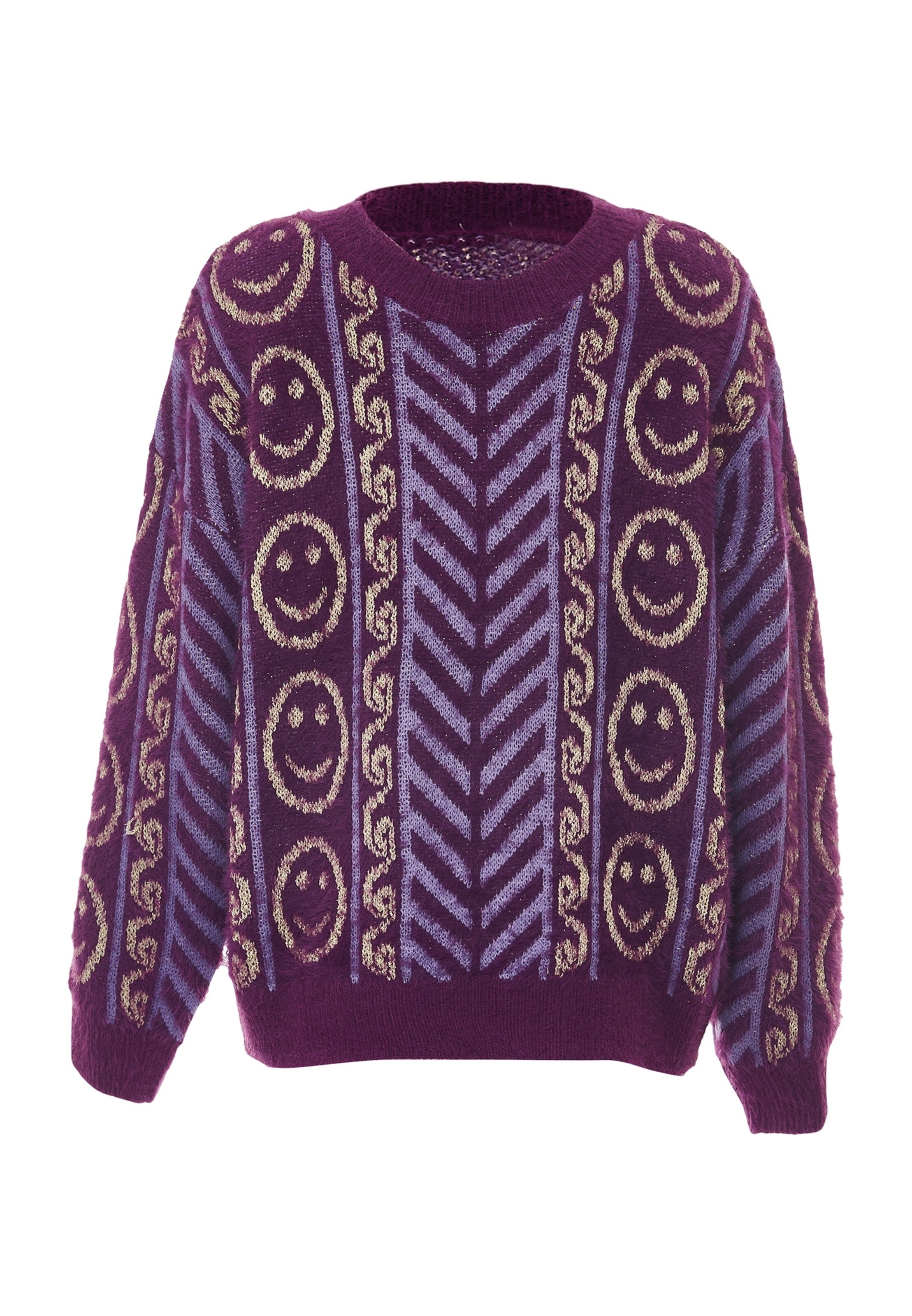 ebeeza Pullover in Lila: Vorderseite