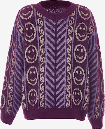 ebeeza Свитер в Лиловый: спереди