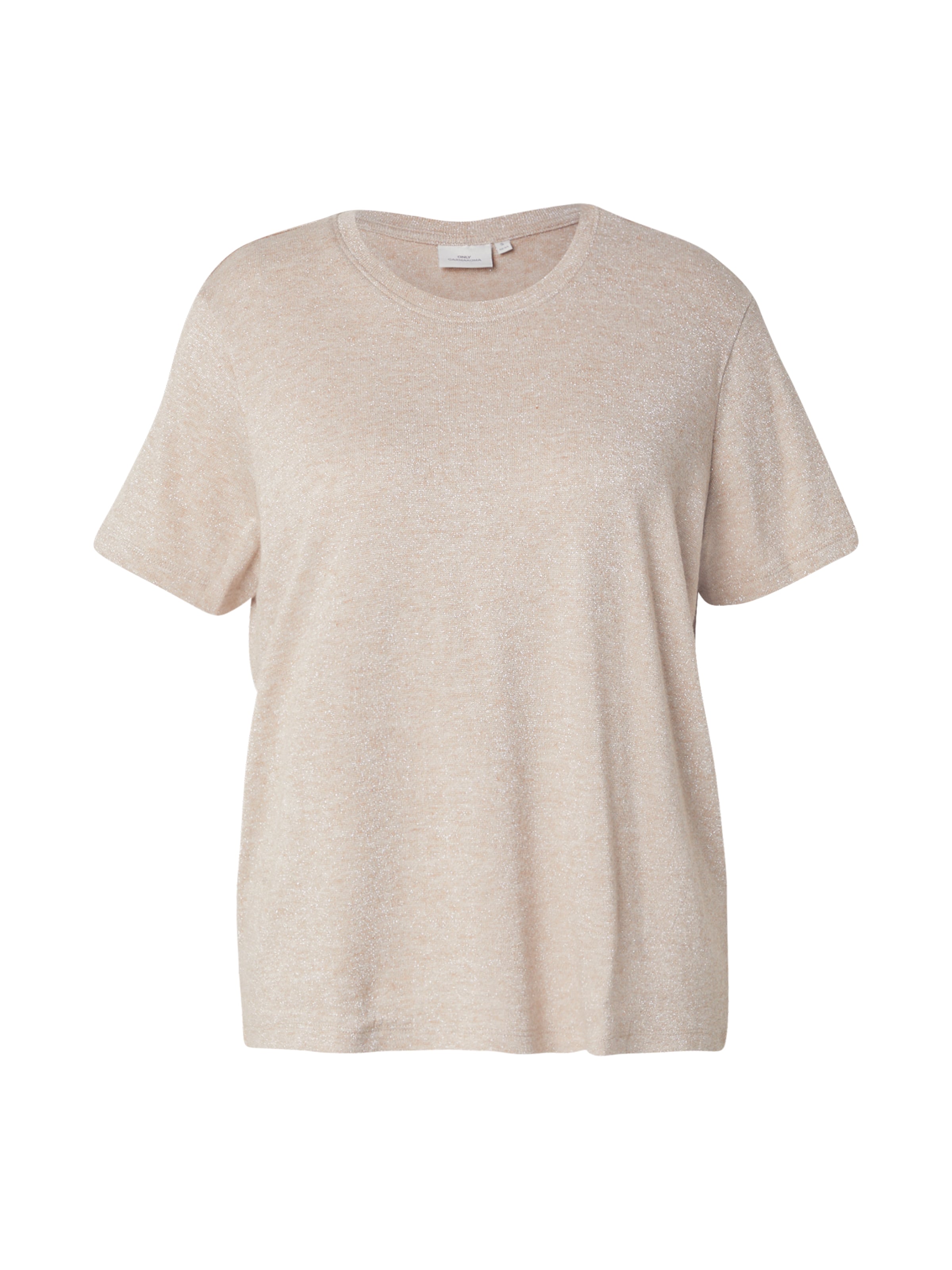 ONLY Carmakoma Shirt 'CARFALKA' in Beige: front