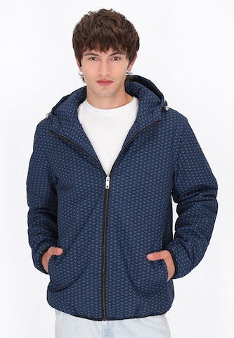 Veste mi-saison MO en bleu : devant