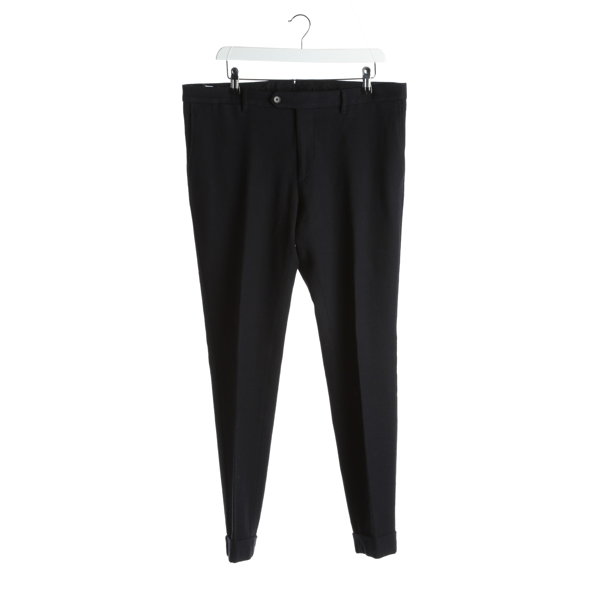 LARDINI Pants in 38 in Black: front