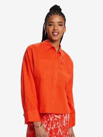 ESPRIT Blouse in Oranje: voorkant