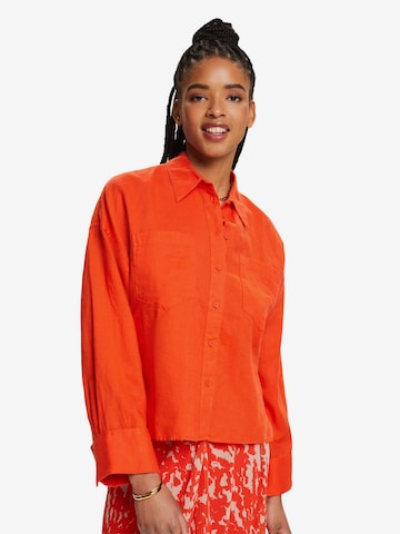 ESPRIT Blouse in Oranje: voorkant