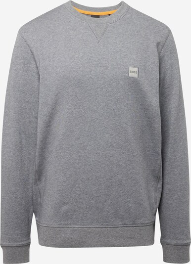 BOSS Sweat-shirt 'Westart' en gris chiné, Vue avec produit