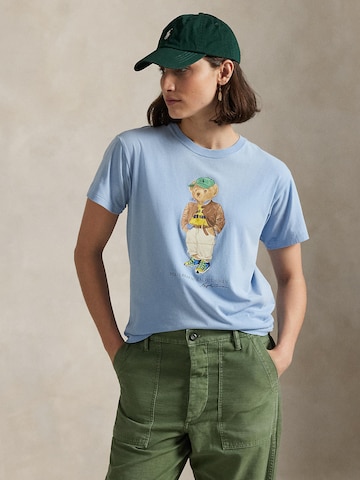 Polo Ralph Lauren Majica | modra barva: sprednja stran