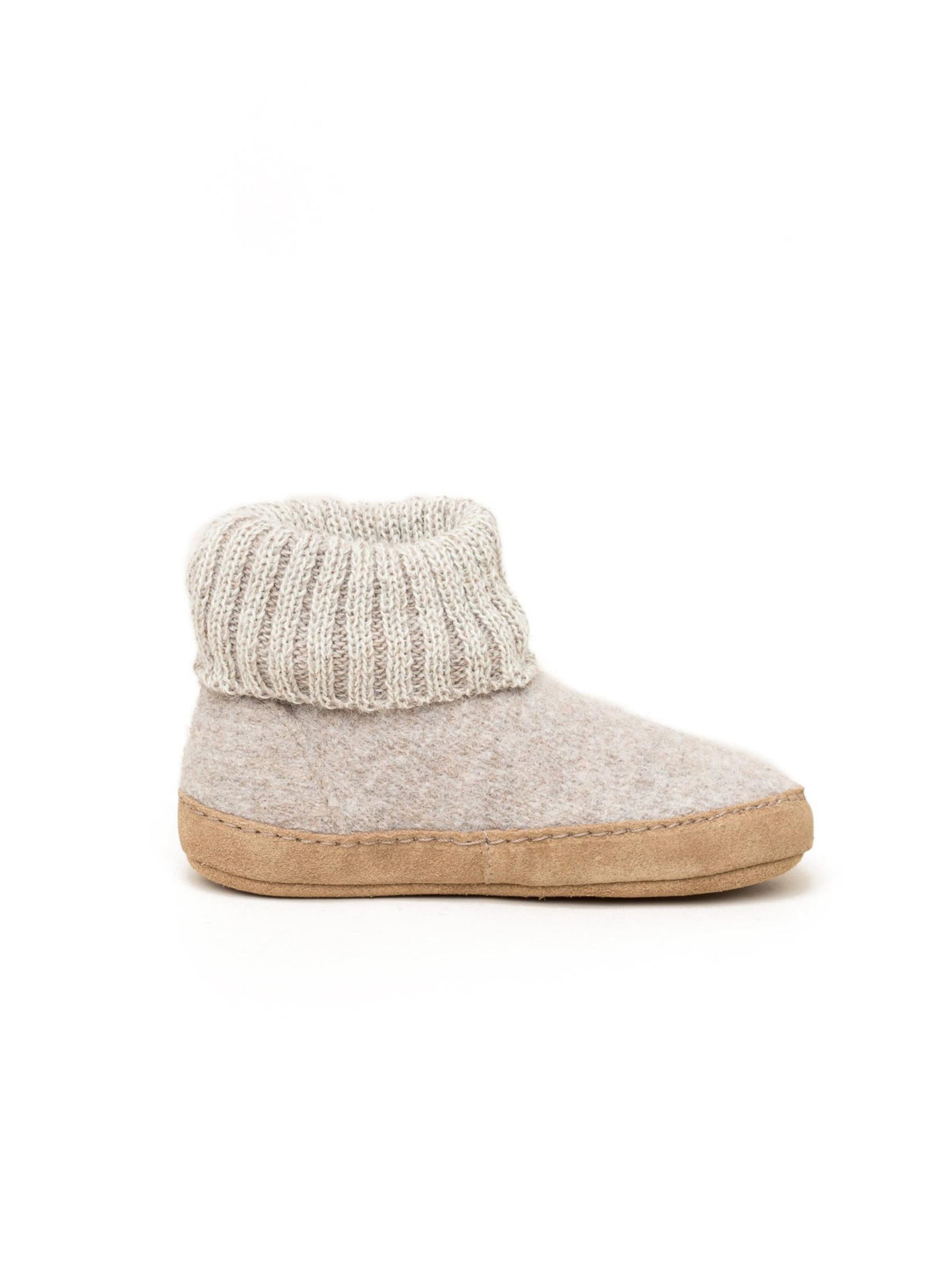Gottstein Hausschuh 'Hüttenschuhe Alpine Boot LE'‌‌‌‌ in Beige