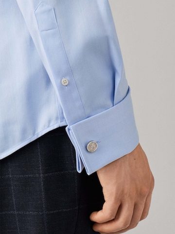 Hackett London Regular fit Zakelijk overhemd in Blauw
