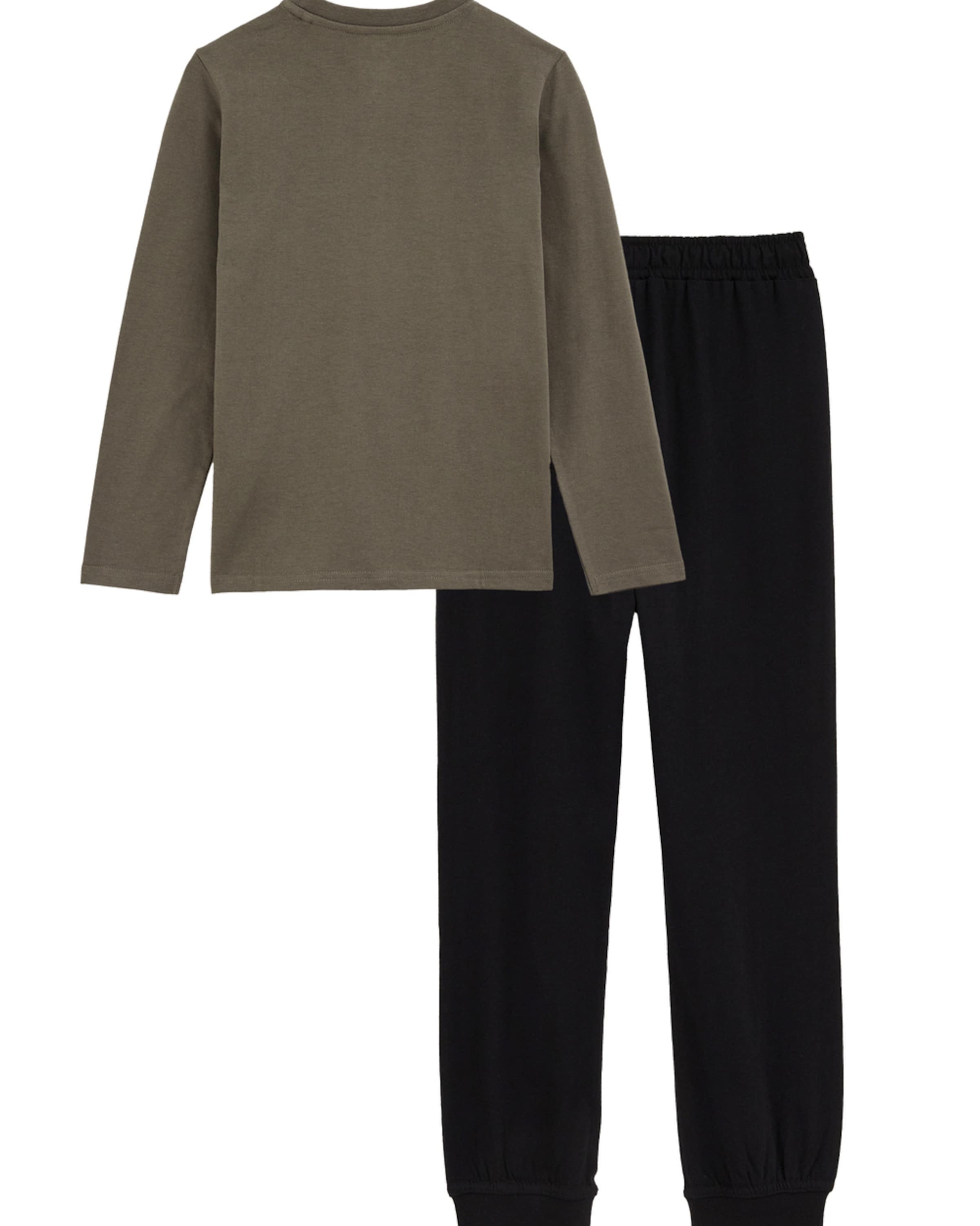 WE Fashion Pižama | zelena barva