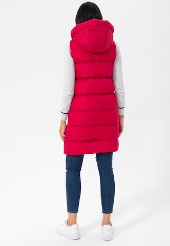 Gilet Jimmy Sanders en rouge