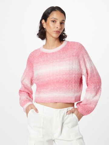 VILA Sweater 'Zeline' in Pink: front