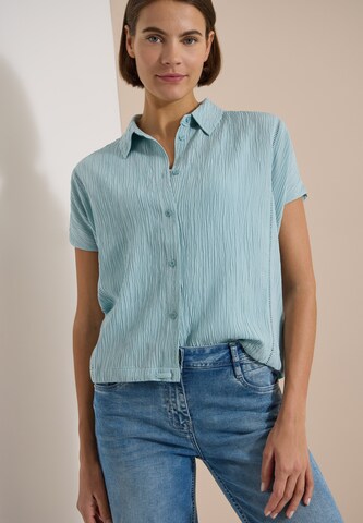 CECIL Blouse in Blue: front