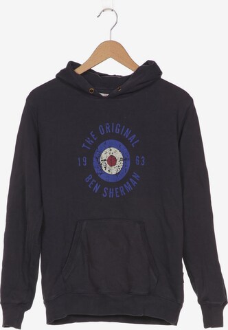 Ben Sherman Sweatshirt & Zip-Up Hoodie in S in Blue: front
