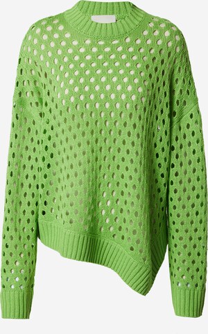 Pullover 'Kaili' di LeGer by Lena Gercke in verde: frontale