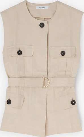 Gilet da completo di MOTIVI in beige: frontale