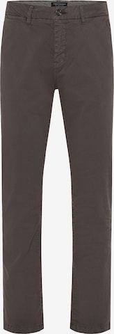 pilka Funky Buddha Standartinis „Chino“ stiliaus kelnės: priekis