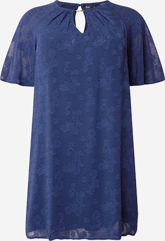 Zizzi Sukienka 'MABBY' w kolorze niebieski: przód