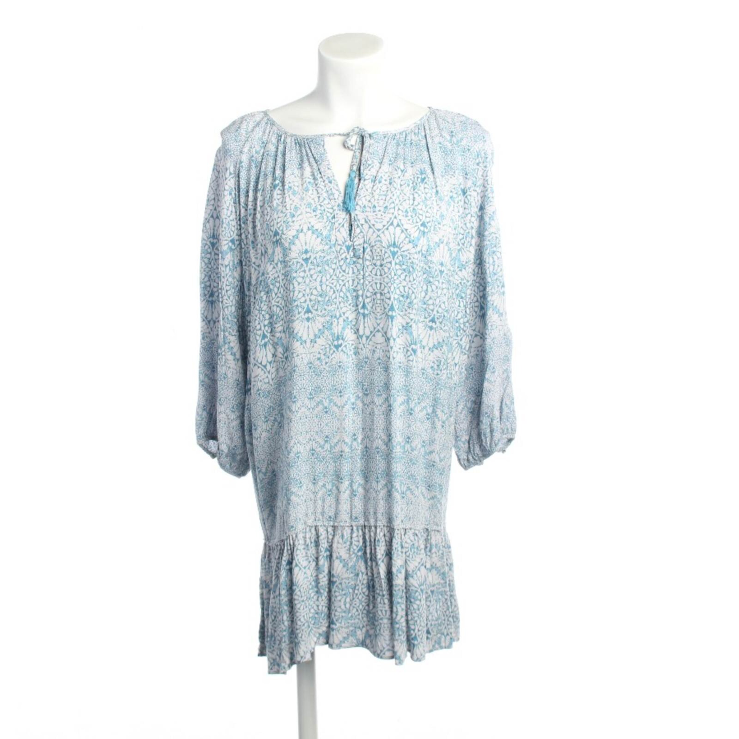 REPEAT Kleid L in Blau: Vorderseite