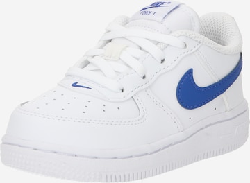 Nike Sportswear - Sapatilhas 'FORCE' em branco: frente