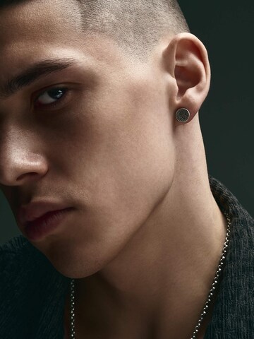 REYTEL Earring 'THOR'S HAMMER. RUNES' in Silver