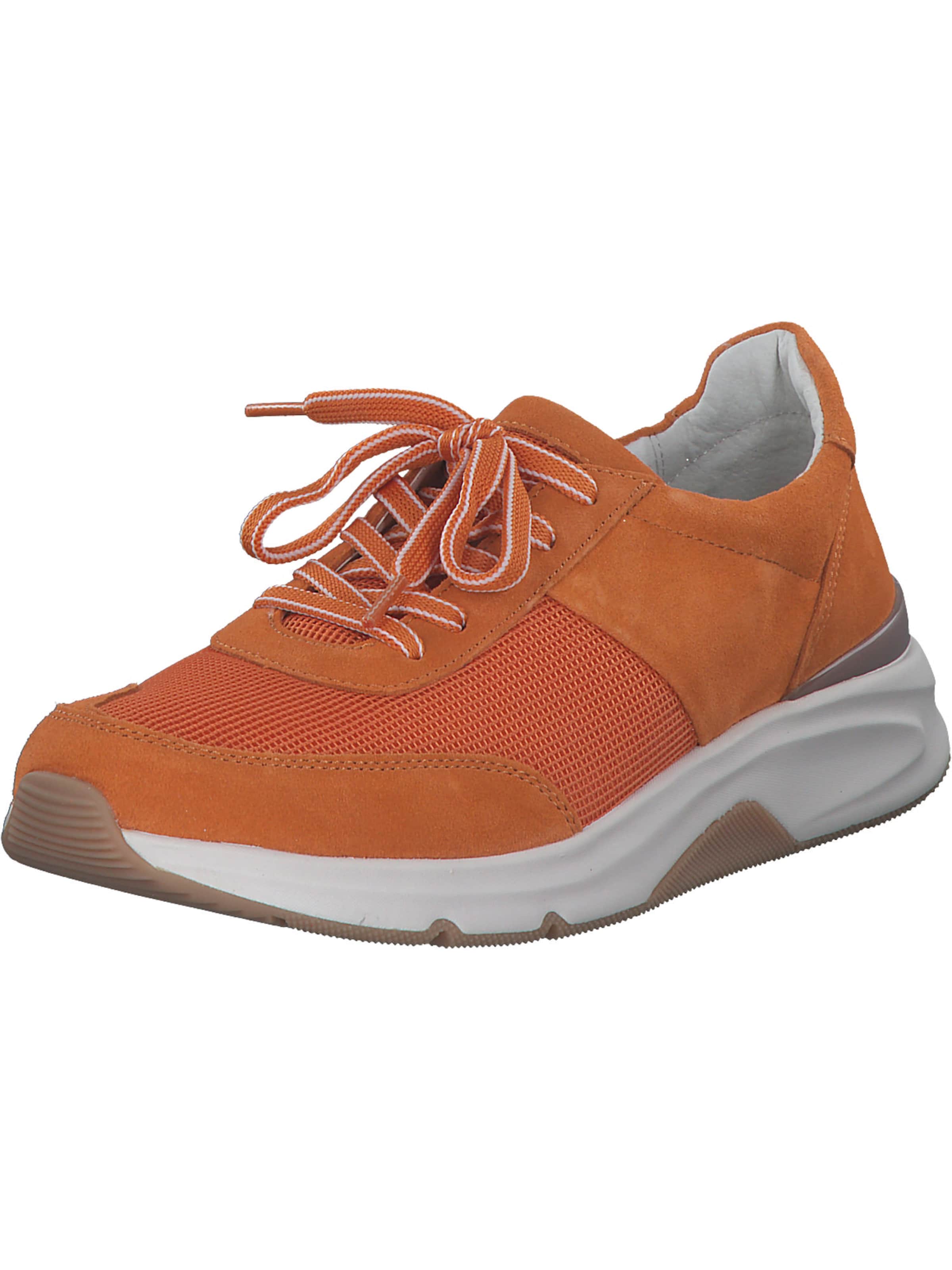 Sneaker bassa di GABOR in arancione: frontale
