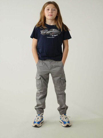 Effilé Pantalon 'Garden' Deeluxe en gris