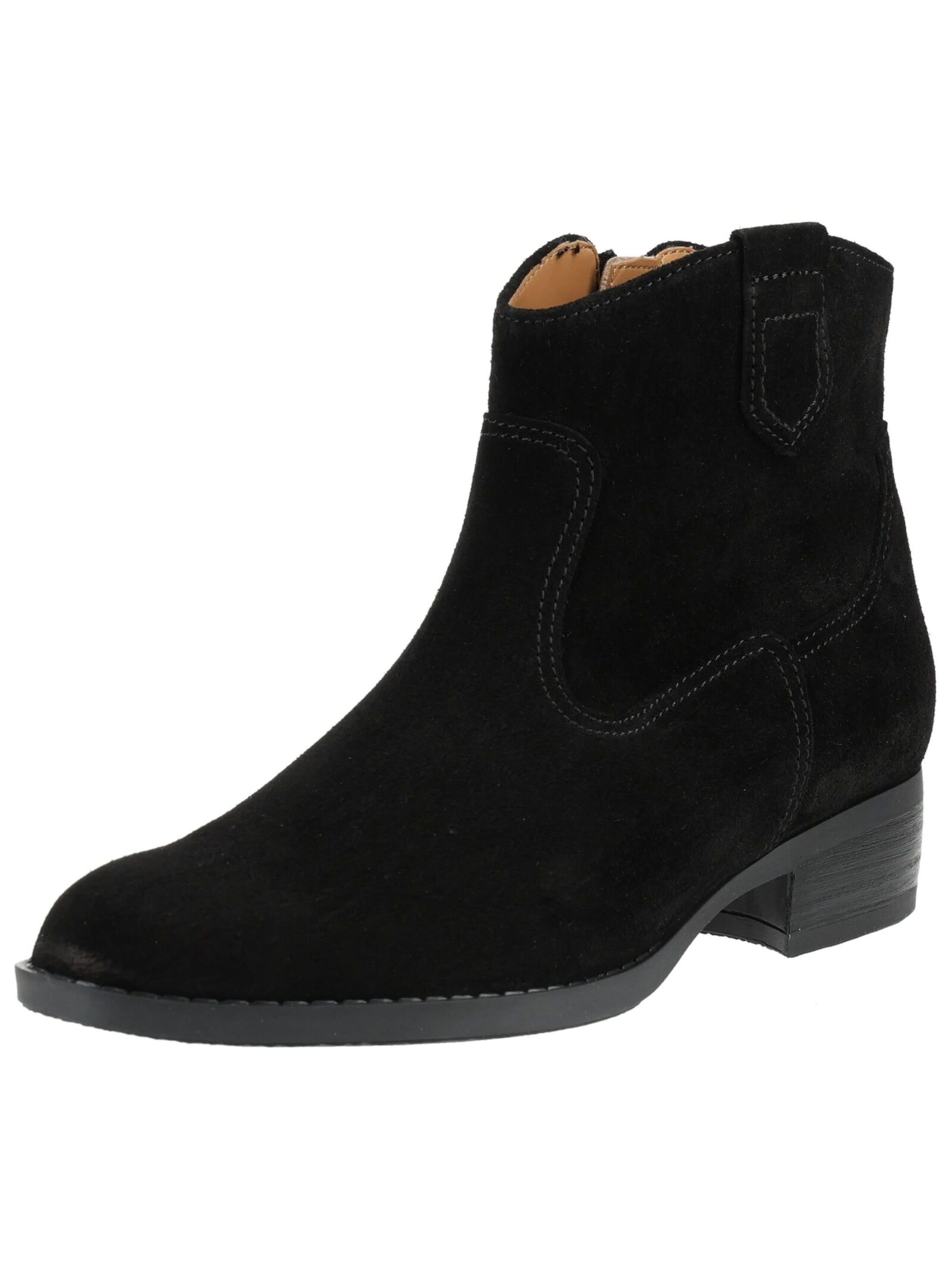 GABOR Ankle Boots in Black: front