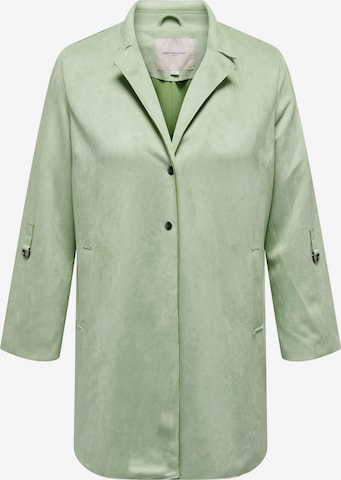 Manteau mi-saison 'Joline' ONLY Carmakoma en vert : devant