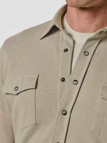 Profuomo Knit Cardigan in Beige