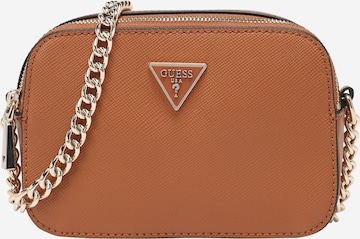 Sac à bandoulière 'Alexie' GUESS en marron : devant