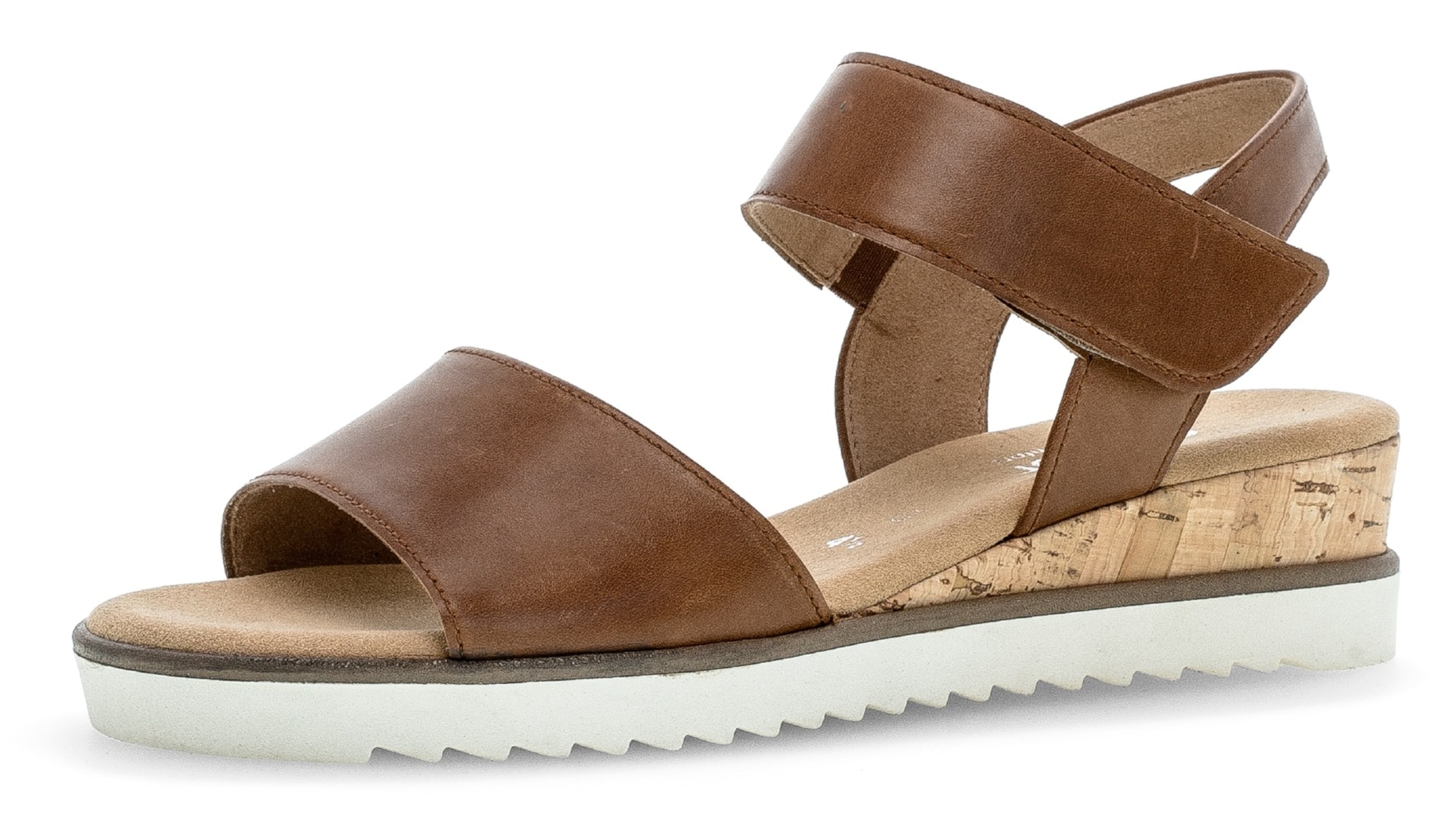 GABOR - Sandália em castanho: frente