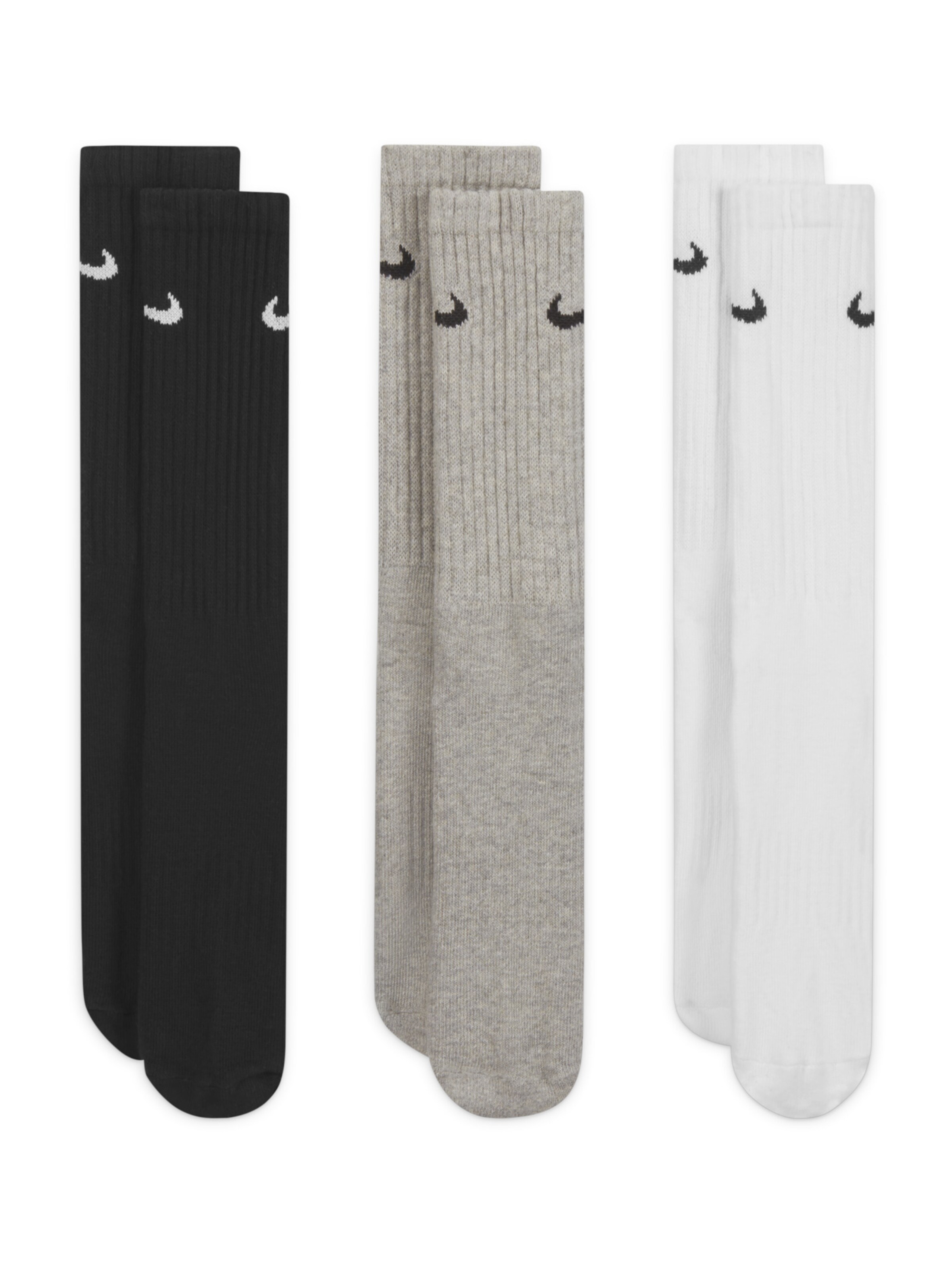 NIKE Sportssokker i grå