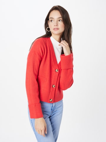 River Island Knit Cardigan 'CARDI' in Red: front