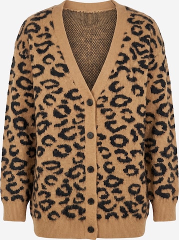ABOUT YOU Knit Cardigan 'Alita' in Beige: front