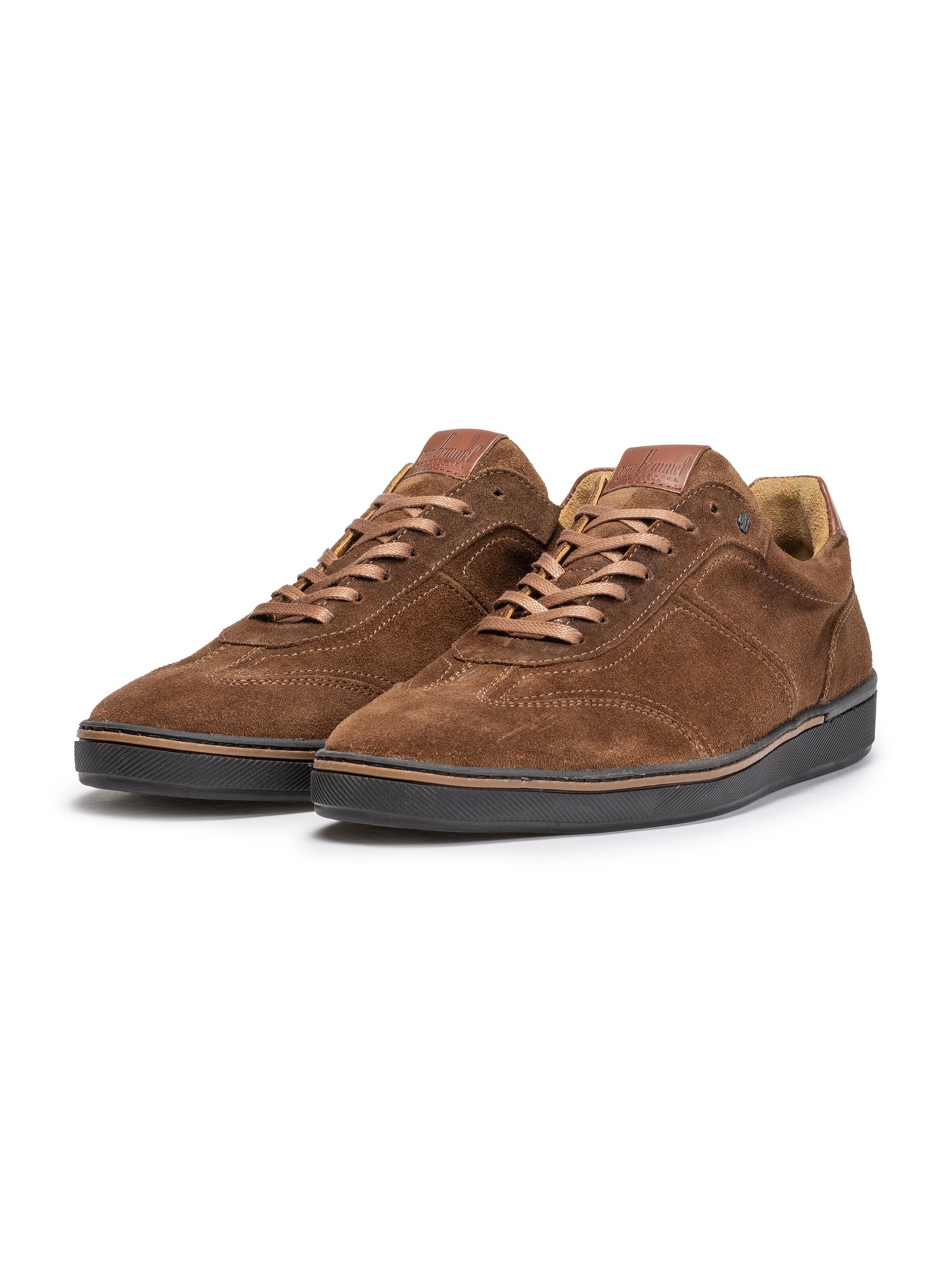 Floris van Bommel Sneakers laag 'Bora 01' in Bruin